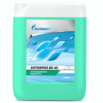 Охлаждающая жидкость Gazpromneft Antifreeze BS 40, 10 кг Охлаждающая жидкость Gazpromneft Antifreeze BS 40, 10 кг