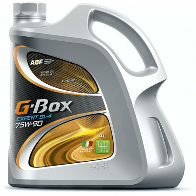 Трансмиссионное масло G-Energy G-Box Expert GL-4 75W-90 (4 л) Трансмиссионное масло G-Energy G-Box Expert GL-4 75W-90 (4 л)