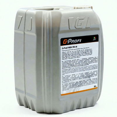 Моторное масло G-Energy G-Profi MSK 5W-40, 20 л Моторное масло G-Energy G-Profi MSK 5W-40, 20 л