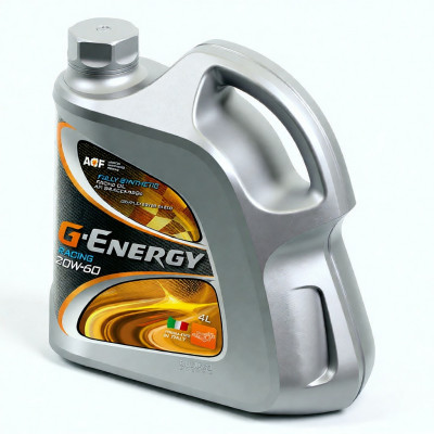 Моторное масло G-Energy Racing 20W-60, 4 л, синтетика Моторное масло G-Energy Racing 20W-60, 4 л, синтетика