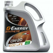 Моторное масло G-Energy Synthetic Eco Life 0W-20 1 л синтетическое