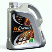 Моторное масло G-Energy Synthetic Eco Life 0W-20, 4 л, синтетика