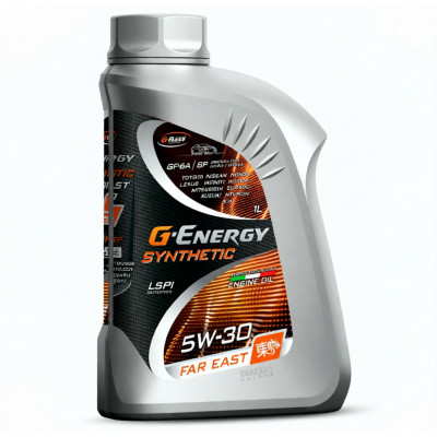 G-Energy Synthetic Far East 5W-30, 1 л — синтетическое моторное масло G-Energy Synthetic Far East 5W-30, 1 л — синтетическое моторное масло