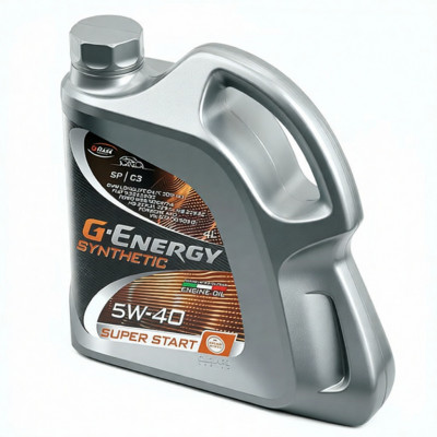 G-Energy Synthetic Super Start 5W-40: синтетическое масло 4 л G-Energy Synthetic Super Start 5W-40: синтетическое масло 4 л