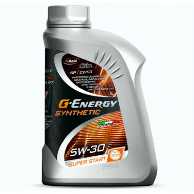 G-Energy Synthetic Super Start 5W-30 1 л — синтетическое моторное масло G-Energy Synthetic Super Start 5W-30 1 л — синтетическое моторное масло
