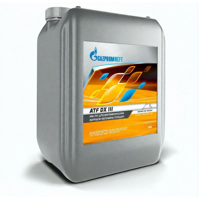 Масло трансмиссионное Gazpromneft ATF DX III, 20 л Масло трансмиссионное Gazpromneft ATF DX III, 20 л