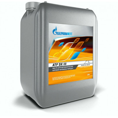Масло трансмиссионное Gazpromneft ATF DX III, 20 л Масло трансмиссионное Gazpromneft ATF DX III, 20 л