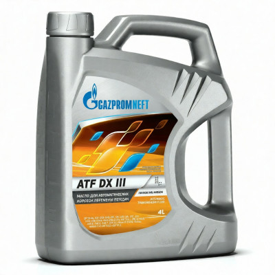 Трансмиссионное масло Gazpromneft ATF DX III, 4 л Трансмиссионное масло Gazpromneft ATF DX III, 4 л