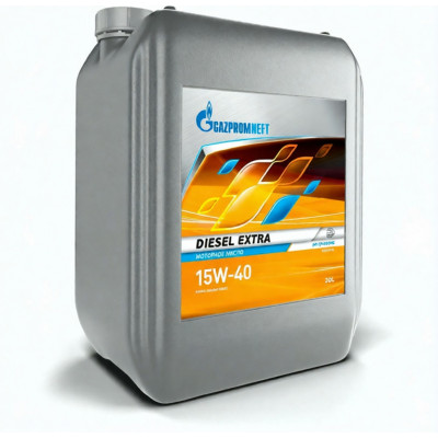 Моторное масло Gazpromneft Diesel Extra 15W-40, 20 л, минеральное Моторное масло Gazpromneft Diesel Extra 15W-40, 20 л, минеральное