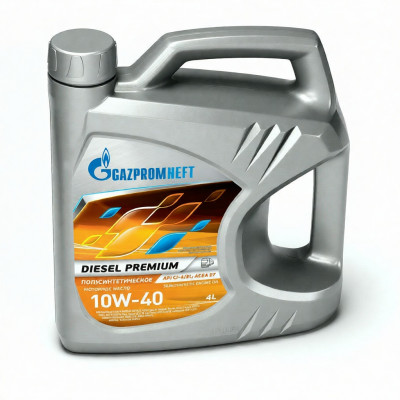 Gazpromneft Diesel Premium 10W-40 4 л: полусинтетическое моторное масло для коммерческого транспорта Gazpromneft Diesel Premium 10W-40 4 л: полусинтетическое моторное масло для коммерческого транспорта