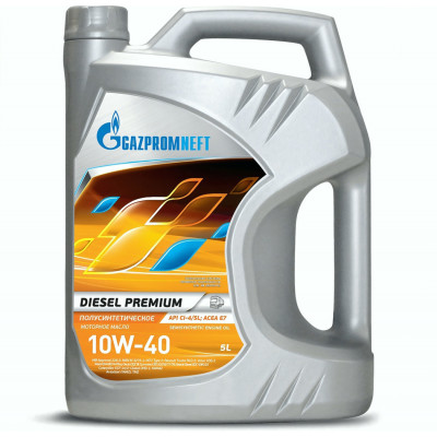 Моторное масло Gazpromneft Diesel Premium 10W-40, 5 л Моторное масло Gazpromneft Diesel Premium 10W-40, 5 л