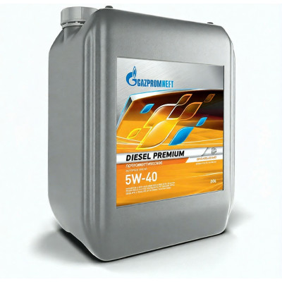 Gazpromneft Diesel Premium 5W-40 20 л — синтетическое масло для дизельных двигателей Gazpromneft Diesel Premium 5W-40 20 л — синтетическое масло для дизельных двигателей