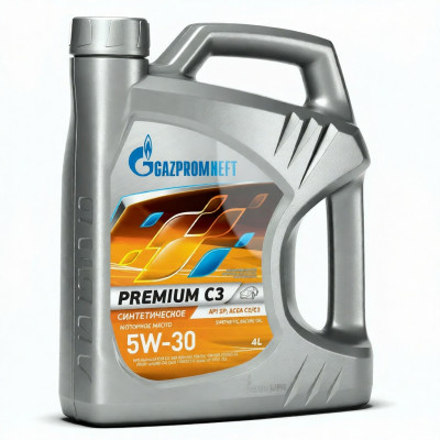 Gazpromneft Premium C3 5W-30 4 л — синтетическое моторное масло Gazpromneft Premium C3 5W-30 4 л — синтетическое моторное масло