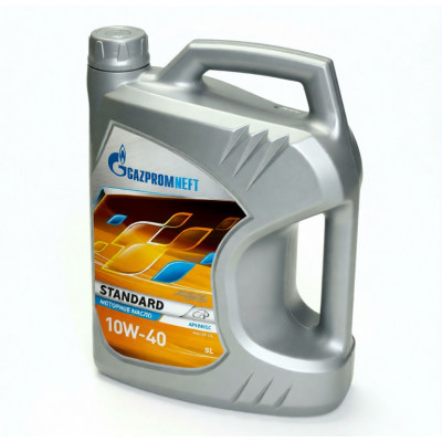Моторное масло Gazpromneft Standard 10W-40, 5 л, полусинтетика Моторное масло Gazpromneft Standard 10W-40, 5 л, полусинтетика