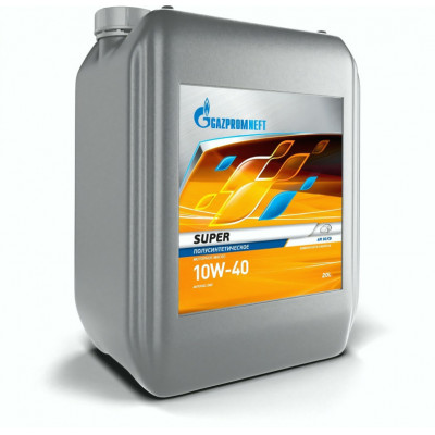Полусинтетическое моторное масло Gazpromneft Super 10W-40, 20 л Полусинтетическое моторное масло Gazpromneft Super 10W-40, 20 л