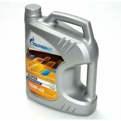 Моторное масло Gazpromneft Super 15W-40, 5 л, минеральное Моторное масло Gazpromneft Super 15W-40, 5 л, минеральное