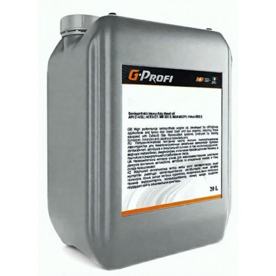 Синтетическое моторное масло G-Energy G-Profi GT 10W-40, 20 л Синтетическое моторное масло G-Energy G-Profi GT 10W-40, 20 л