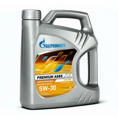 Моторное масло Gazpromneft Premium A5B5 5W-30, 4 л Моторное масло Gazpromneft Premium A5B5 5W-30, 4 л