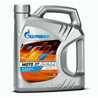 Моторное масло Gazpromneft Moto 2T, 4 л, минеральное Моторное масло Gazpromneft Moto 2T, 4 л, минеральное