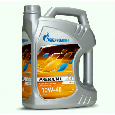 Моторное масло Gazpromneft Premium L 10W-40, 5 л Моторное масло Gazpromneft Premium L 10W-40, 5 л