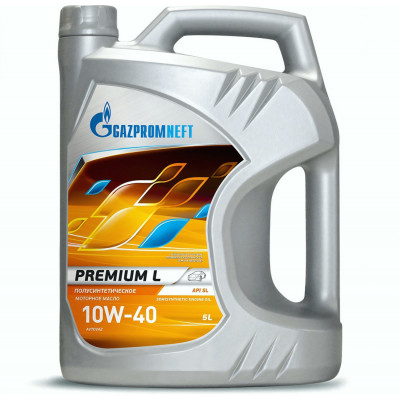 Моторное масло Gazpromneft Premium L 10W-40, 5 л Моторное масло Gazpromneft Premium L 10W-40, 5 л