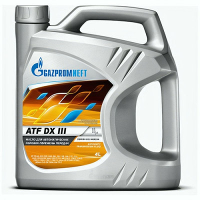 Трансмиссионное масло Gazpromneft ATF DX III 7.5, 4 л Трансмиссионное масло Gazpromneft ATF DX III 7.5, 4 л