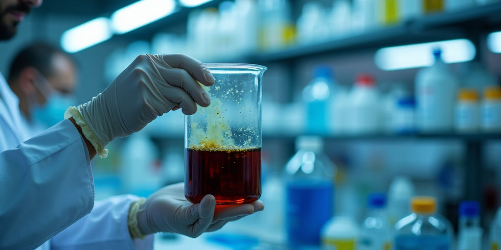 Схема маслосистемы газовой турбины с указанием критических точек отбора проб